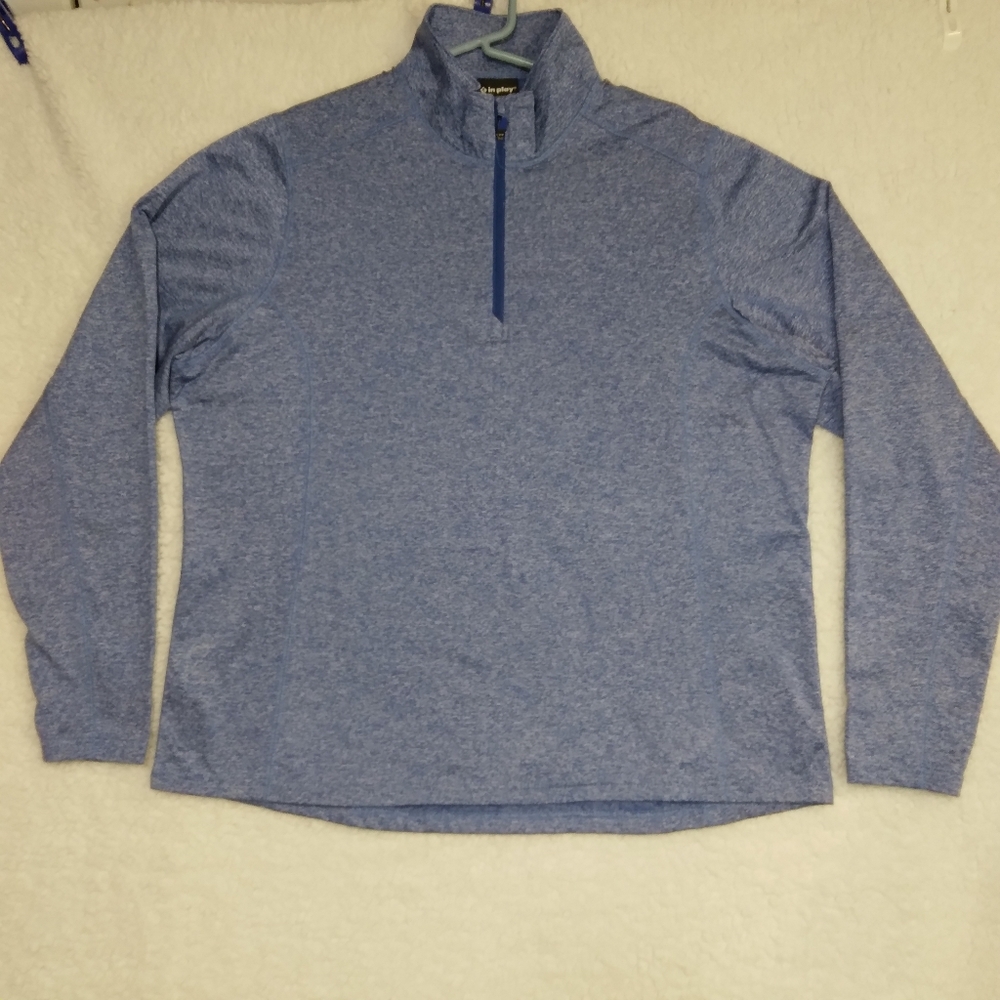 In-Play Womens Long Sleeve Pullover- 2XL